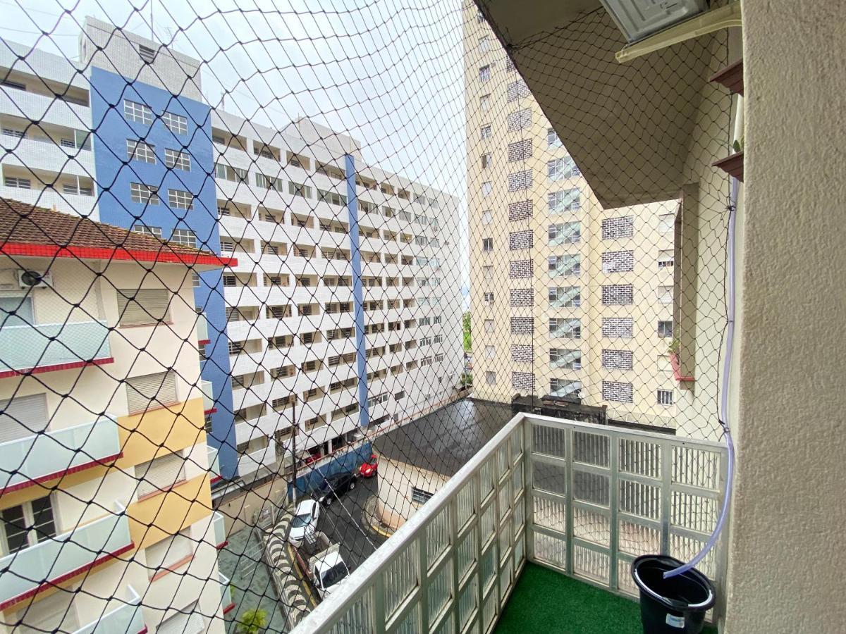 Apto Santos Gonzaga 50Mtrs Praia ภายนอก รูปภาพ